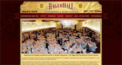 Desktop Screenshot of hagerhall.com
